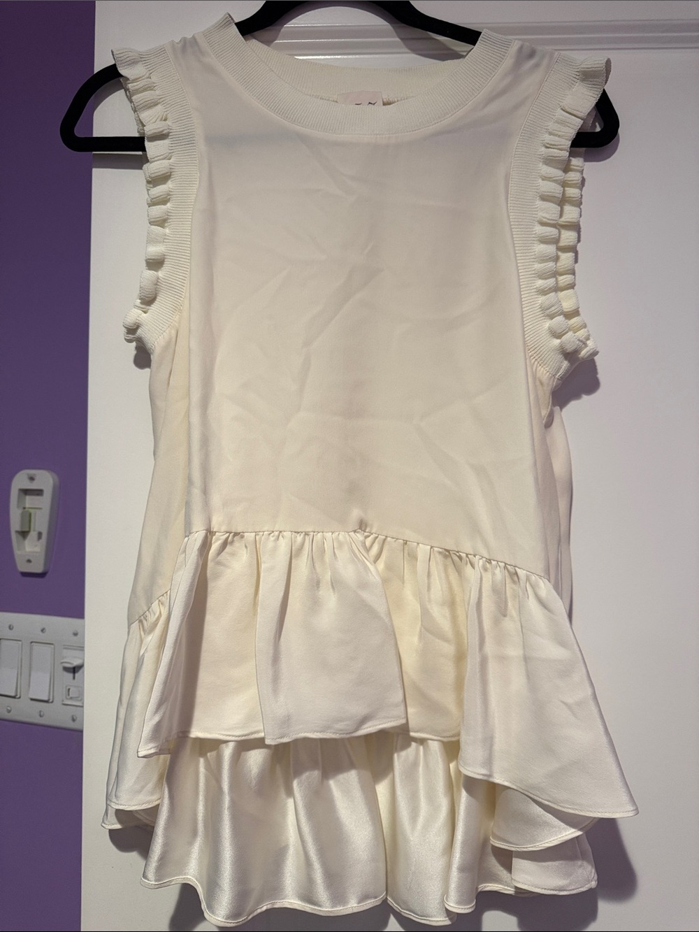 Cinq à Sept peplum top